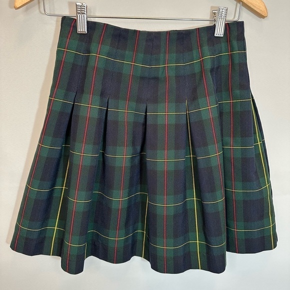 Unbranded Dresses & Skirts - Plaid Striped Pleated Mini Skirt Uniform Preppy Size M Womens Juniors